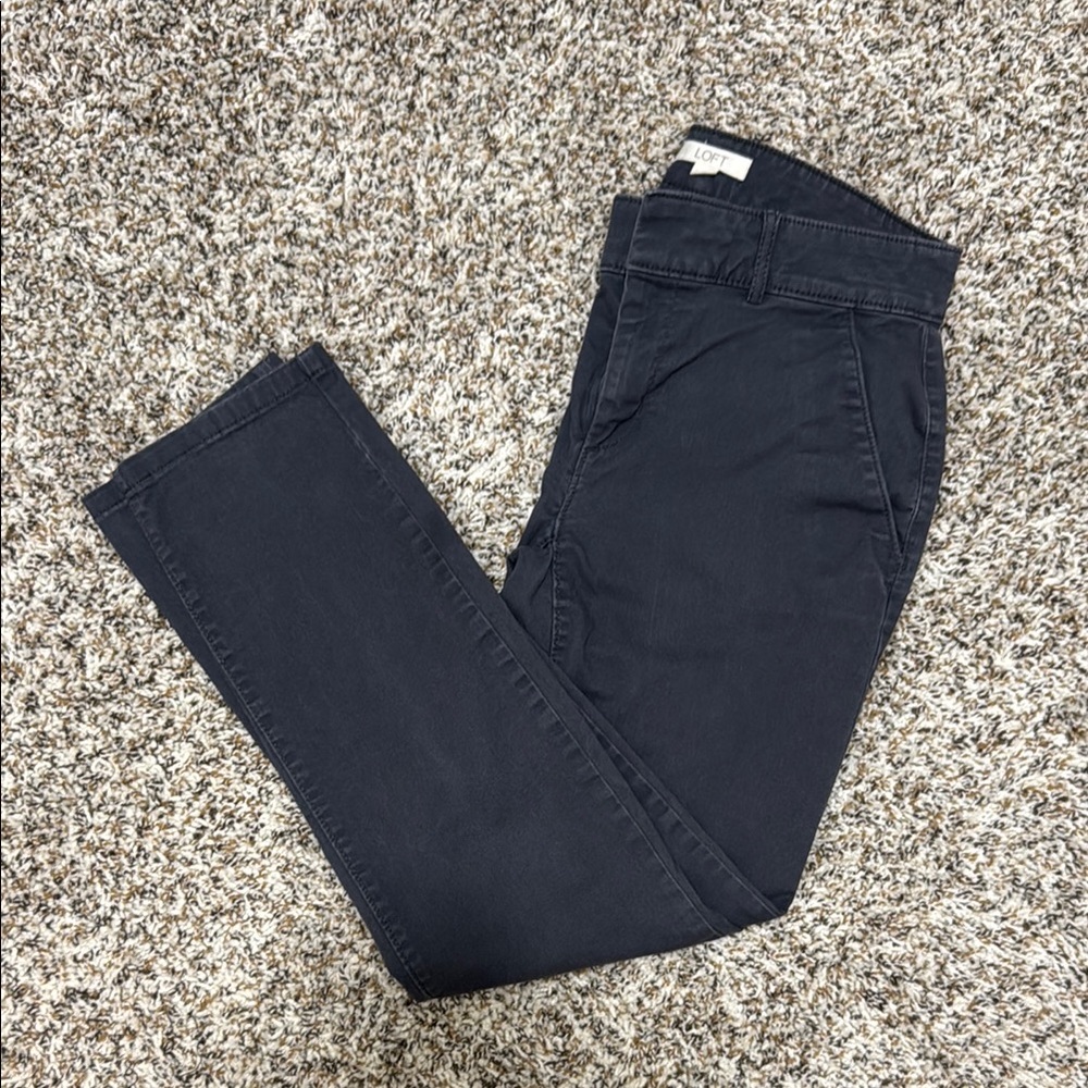 LOFT Monroe Slim Chino Pants